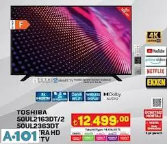 TOSHİBA 50 4K ANDROİD SMART LED TV AKILLI TELEVİZYON TOSHİBA 50 4K ANDROİD SMART LED TV AKILLI TELEVİZYON